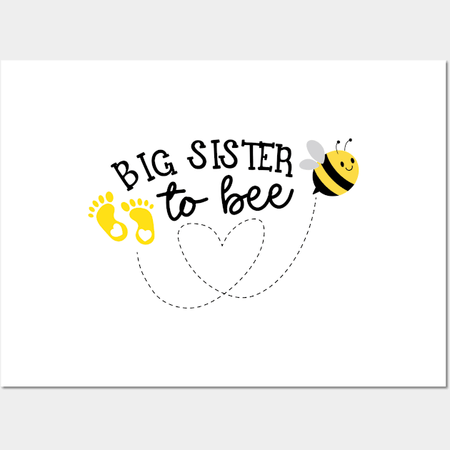 Big Sister to Bee Wall Art by VeCreations